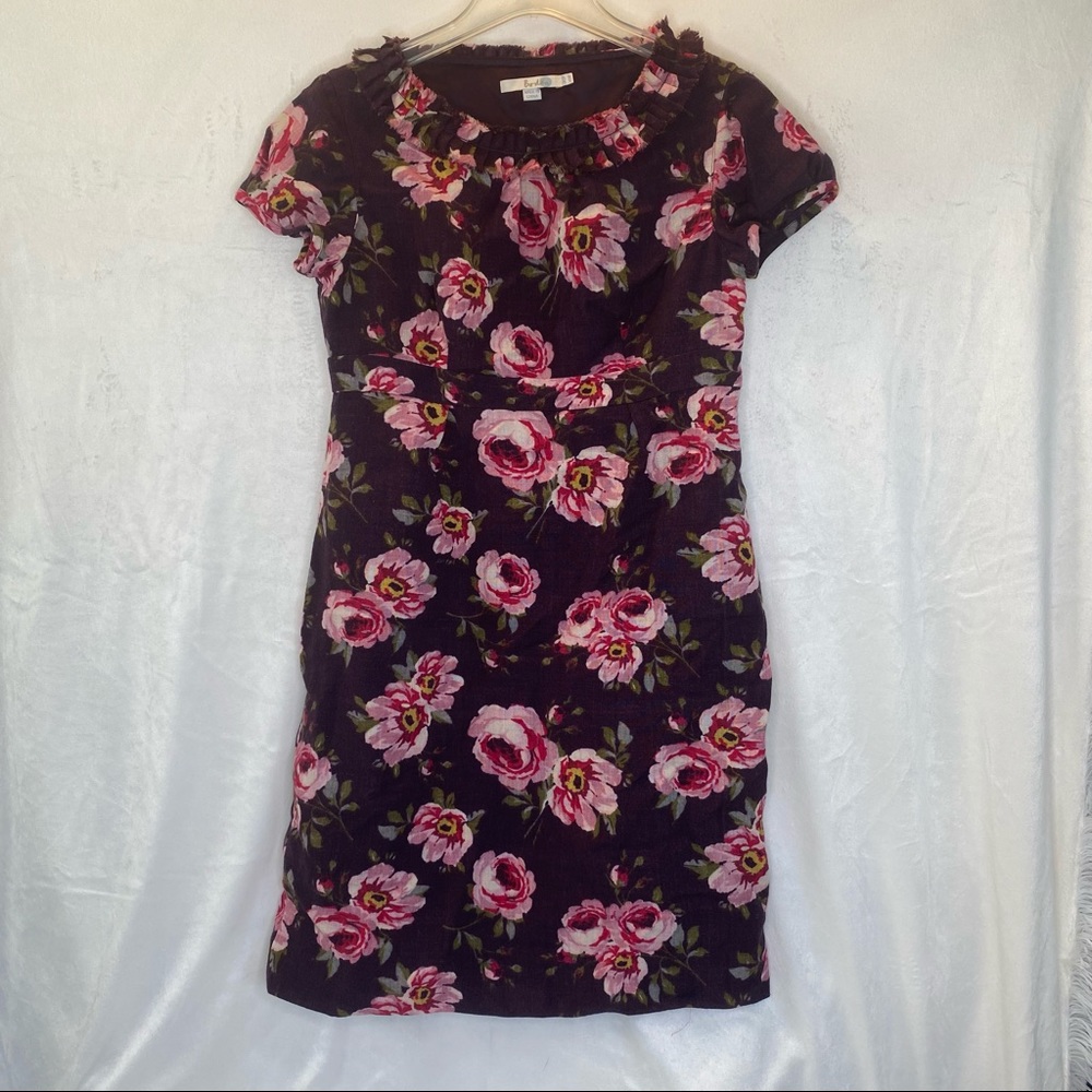 Boden 100% Wool shift dress size 8P
